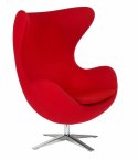Fotel Jajo Soft wełna czerwony JA-2712