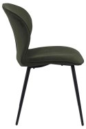 Krzesło Evelyn olive green