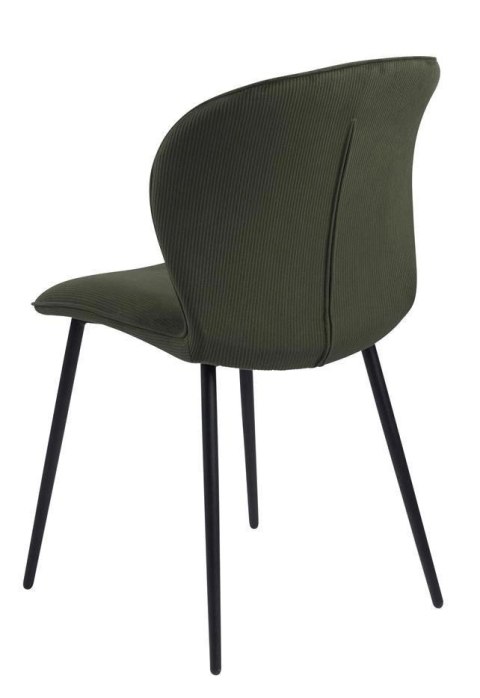 Krzesło Evelyn olive green