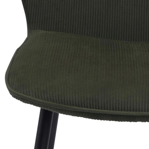Krzesło Evelyn olive green