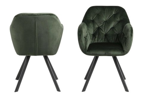 Krzesło Lola VIC Forest green auto retur n