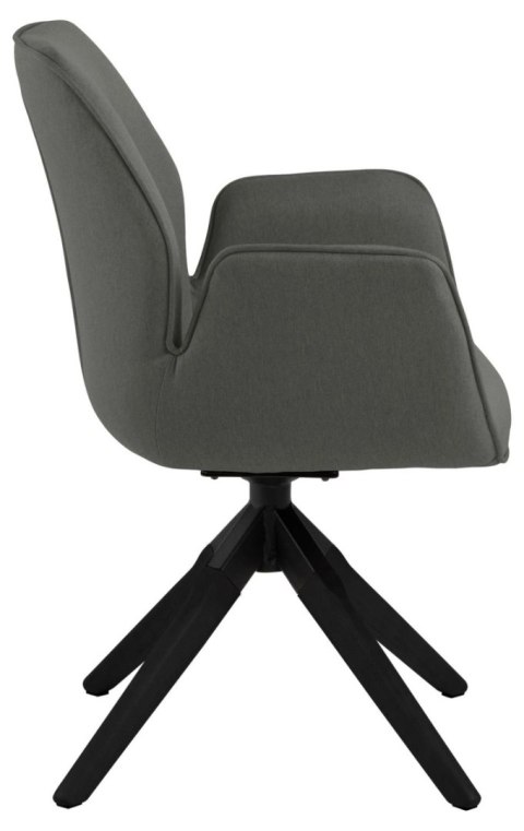 Krzesło obrotowe Aura dark grey /black auto return