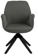 Krzesło obrotowe Aura dark grey /black auto return