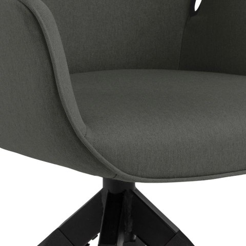 Krzesło obrotowe Aura dark grey /black auto return