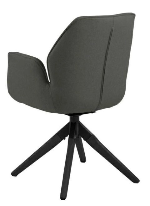Krzesło obrotowe Aura dark grey /black auto return