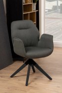 Krzesło obrotowe Aura dark grey /black auto return