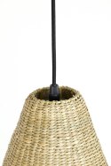 Lampa wisząca Latika 20x42 cm naturalna