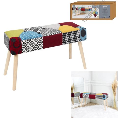 Ławka Paquet Patchwork kolorowa