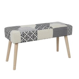 Ławka Paquet Patchwork szara