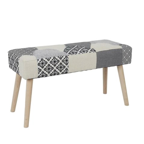 Ławka Paquet Patchwork szara