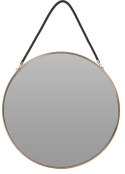 Lustro Alps 38 cm różowe złoto