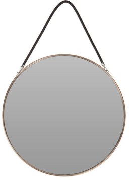 Lustro Alps 38 cm różowe złoto