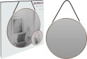 Lustro Alps 38 cm różowe złoto