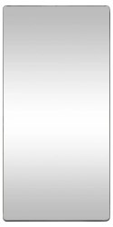 Lustro Selje czarne 100 x 50 cm