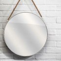Lustro okrągłe Jonc 50cm białe