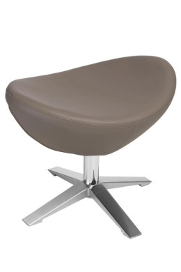 Podnóżek Jajo Soft skóra eko 533 khaki