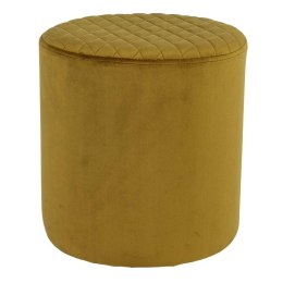 Pufa Ejby Velvet musztardowa