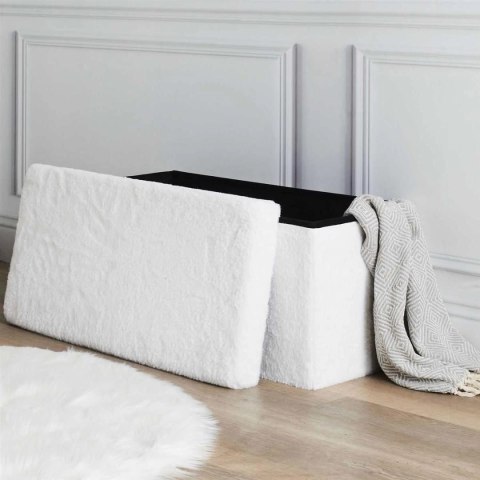 Pufa Intesi Furry Velse White