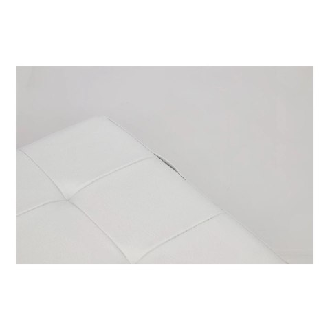 Pufa Intesi Vels eko skóra biała Outlet