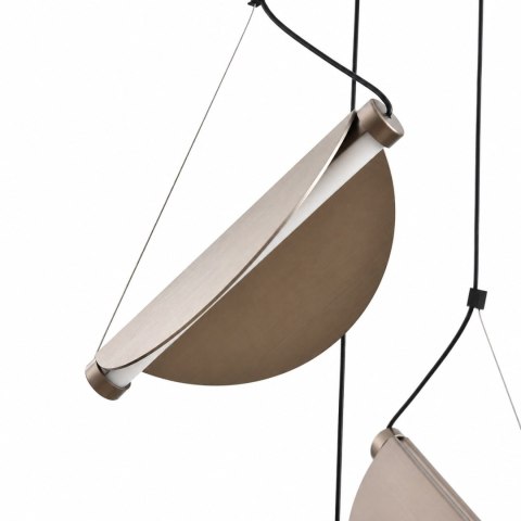 Lampa wisząca NAMI-12 kaskadowa LED do wysokich pomieszczeń 340 cm