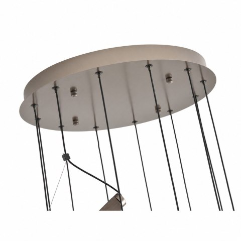 Lampa wisząca NAMI-12 kaskadowa LED do wysokich pomieszczeń 340 cm