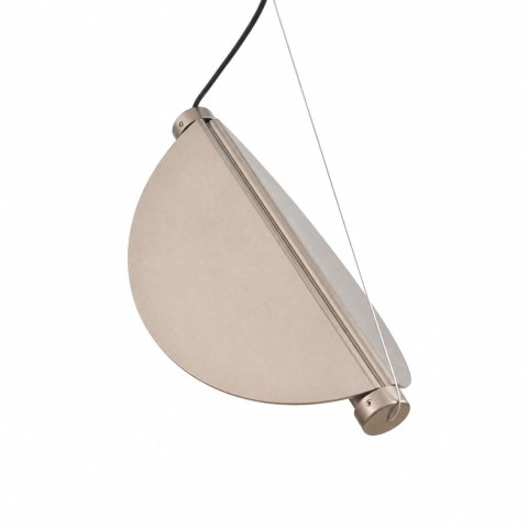 Lampa wisząca NAMI-6 - kaskadowa ledowa, szary szczotkowany 240 cm