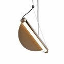 Lampa wisząca NAMI-6 - kaskadowa ledowa, szary szczotkowany 240 cm