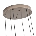 Lampa wisząca NAMI-6 - kaskadowa ledowa, szary szczotkowany 240 cm
