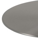 Stolik kawowy Corby 80cm marmur/ srebrny