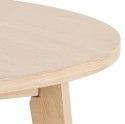 Stół A-Line 120cm dąb bielony rozkładany
