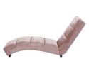 Szezlong Slinky VIC Dusty rose