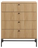 Komoda Albany 4 szuflady dąb naturalny
