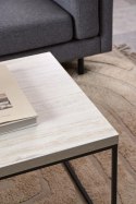 Stolik Barossa 110x55cm beżowy trawertyn