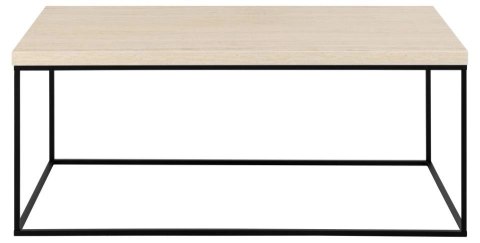 Stolik Barossa 110x55cm beżowy trawertyn