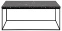 Stolik Barossa 110x55cm czarny marmur