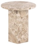 Stolik Naxos marmur brązowy