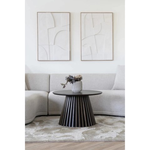 Doniczka/osłonka ceramiczna Lamell szara