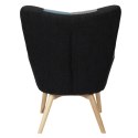 Fotel Uszak szeroki patchwork