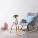 Fotel bujany Helsinki szary