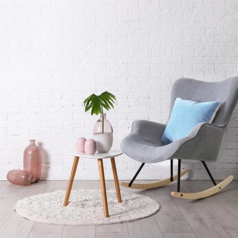Fotel bujany Helsinki szary