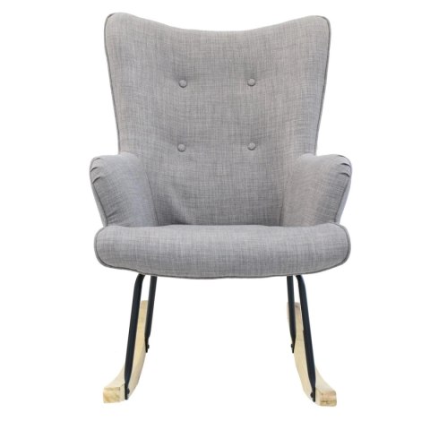 Fotel bujany Helsinki szary