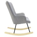 Fotel bujany Helsinki szary