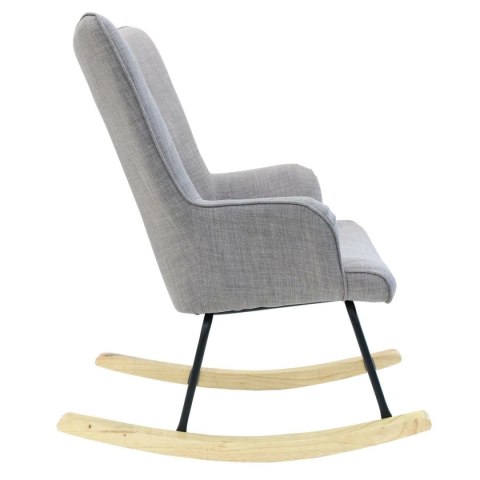 Fotel bujany Helsinki szary