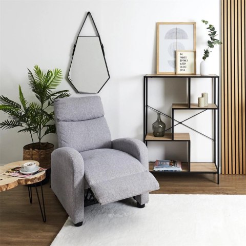 Fotel rozkładany Recliner Dream szary