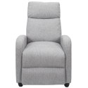 Fotel rozkładany Recliner Dream szary