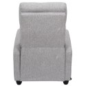 Fotel rozkładany Recliner Dream szary