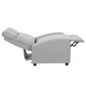 Fotel rozkładany Recliner Dream szary