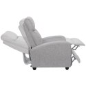 Fotel rozkładany Recliner Dream szary