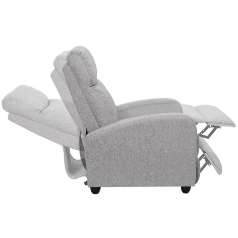 Fotel rozkładany Recliner Dream szary