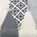 Krzesło Eleonora szara patchwork